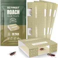 Say Goodbye to Roaches: The Ultimate 20-Pack Sticky Glue Traps Review!