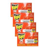 Eliminate Pests Effectively: Review of Raid Concentrated Deep Reach Fogger (Pack of 4)